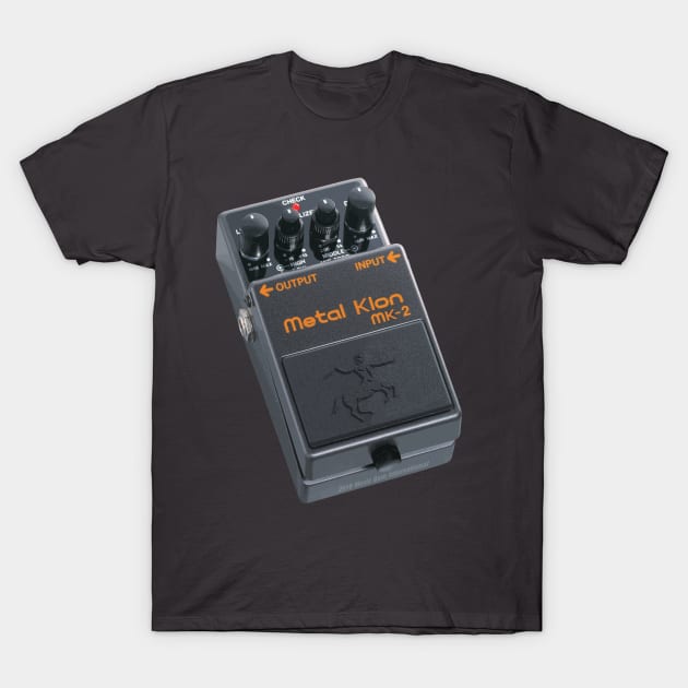 Metal Klon Guitar FX Pedal Zone! T-Shirt by Music Bam International